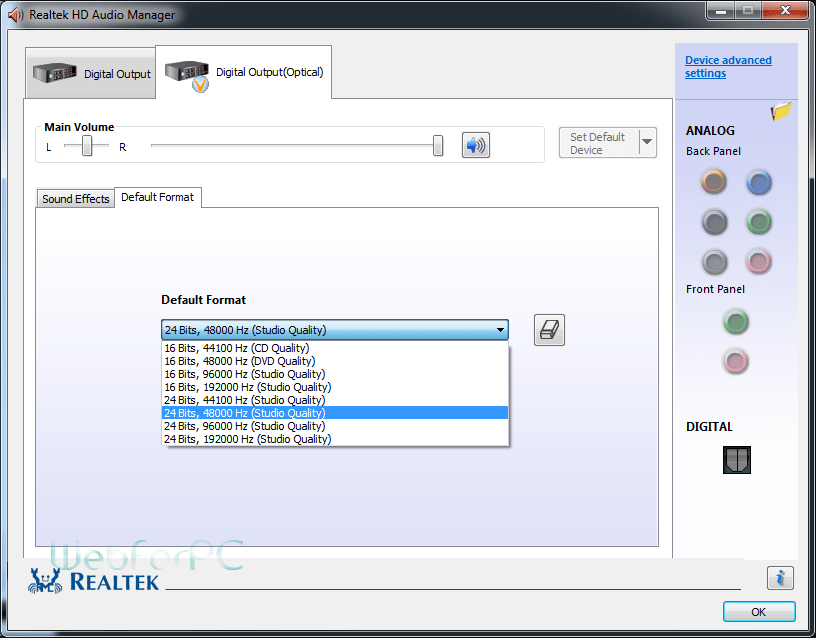 Update realtek audio drivers free download for windows xp